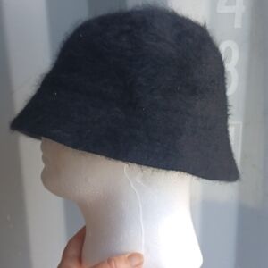 Emanuel Geraldo wool fuzzy bucket hat one size